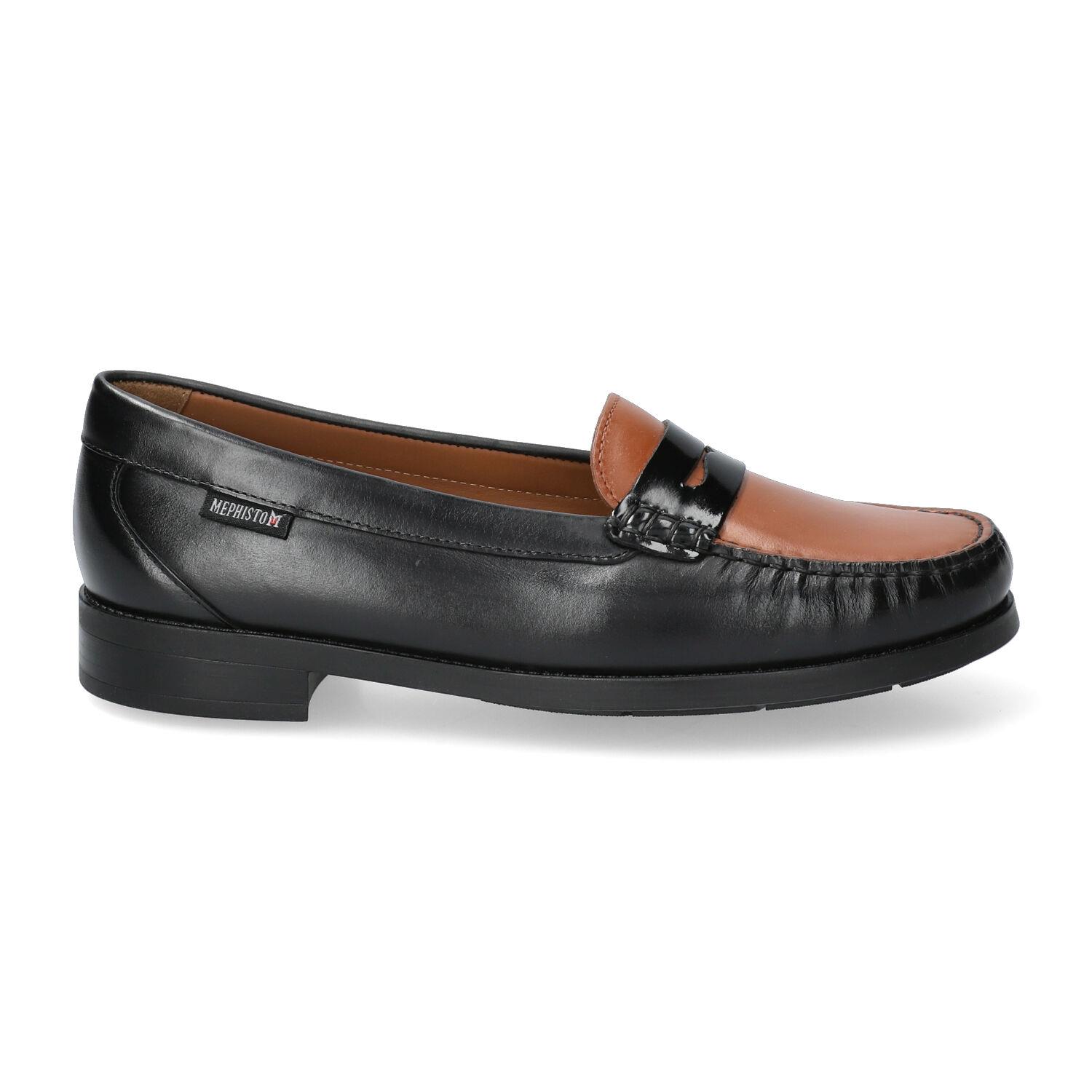 mocassins femme modèle Neda noir - Mephisto